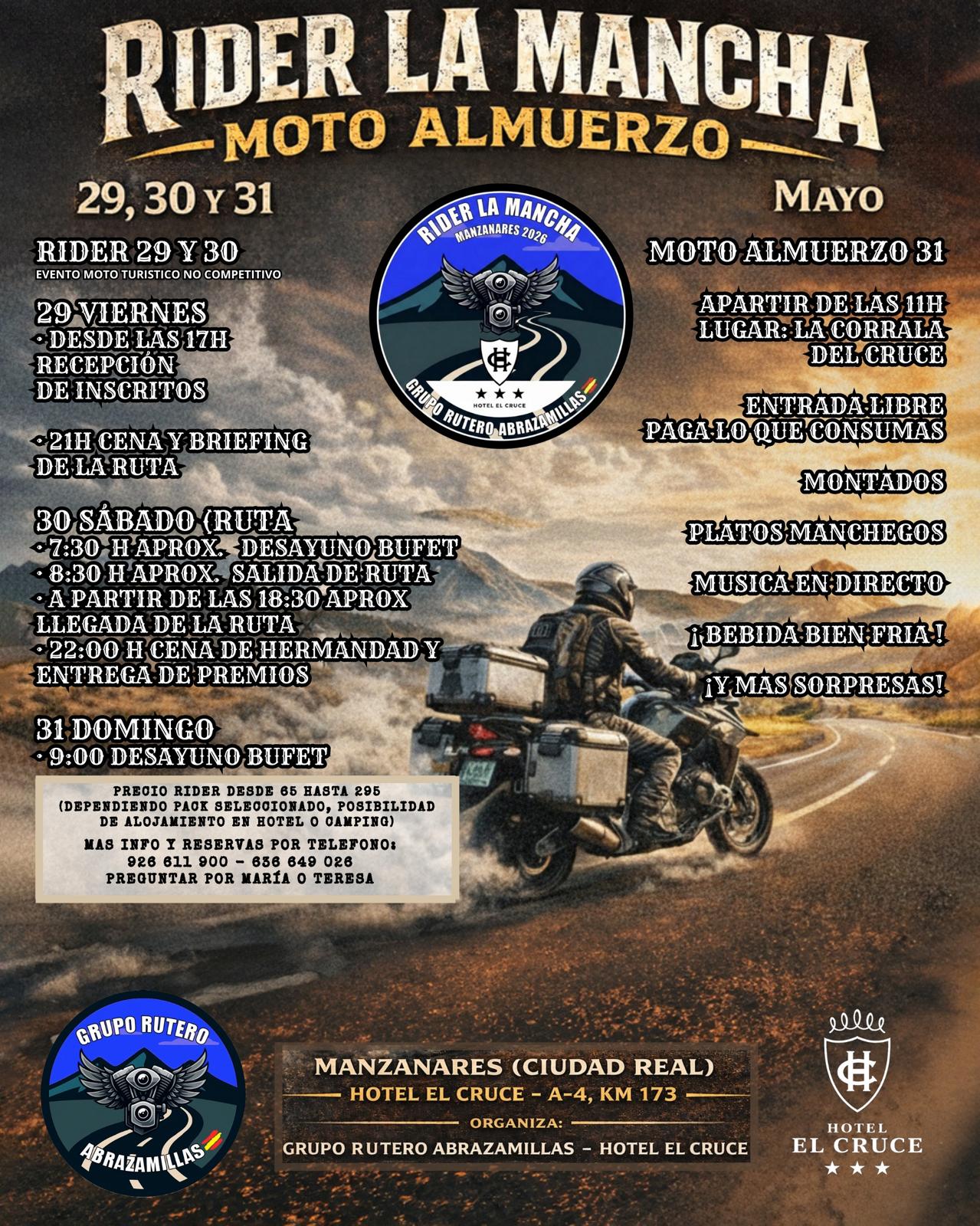 Cartel oficial concentración Abrazamillas